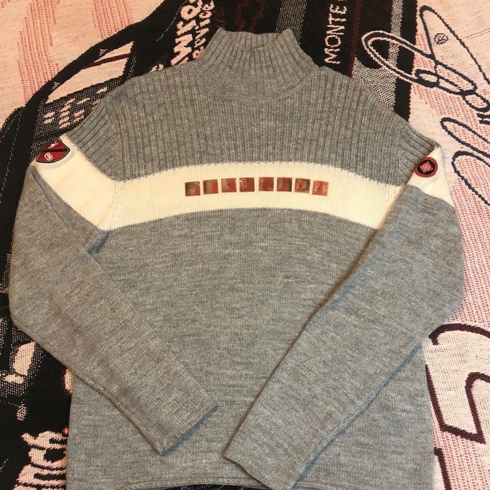 Playboy x Marc Ecko skiing tour turtle neck hologram
